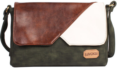 

Luvoksi Women Casual Multicolor PU Sling Bag