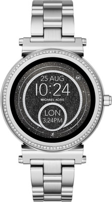 

Michael Kors Sofie Silver Smartwatch(Silver Strap Regular)