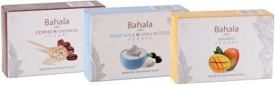 

Bahala Handmade Soaps- Milky Goodness(300 g, Pack of 3)