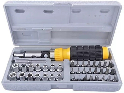 

Lagom 41 In 1 Pcs Tool Kit & Screwdriver and Socket Set Standard Screwdriver Set (screwdriver-BDS-01) Socket Set