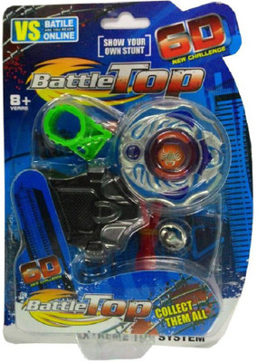 

M-Alive 6 D Simple and Best Battle Top Beyblade (Multicolor)(Multicolor)