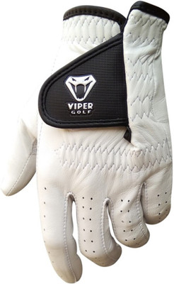 

Viper Golf TourTuf Cabretta Leather Golf Glove (ML) Golf Gloves (Youth, White)