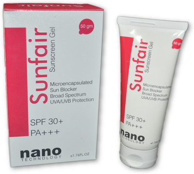 

Diamond Lifesciences Sunfair Sunscreen Gel - SPF 30+ PA+++(50 g)