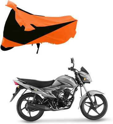 Purpleheart Two Wheeler Cover for Suzuki(Hayate, Black, Orange)