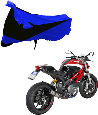 Purpleheart Two Wheeler Cover for Ducati(Monster 796 S2R, Black, Blue)
