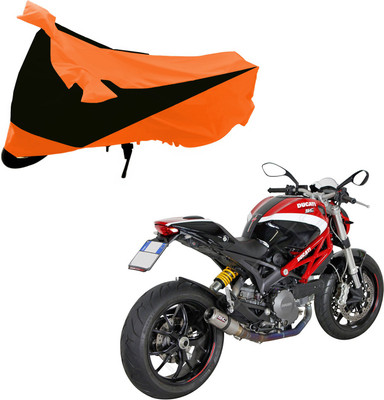 Purpleheart Two Wheeler Cover for Ducati(Monster 796 S2R, Black, Orange)