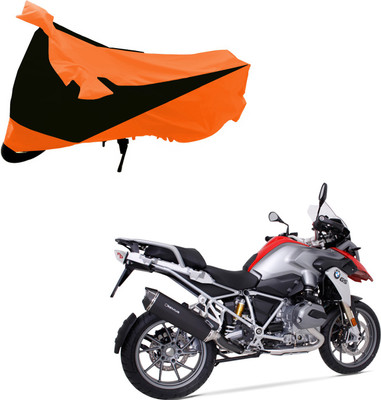 Purpleheart Two Wheeler Cover for BMW(R 1200 GS, Black, Orange)