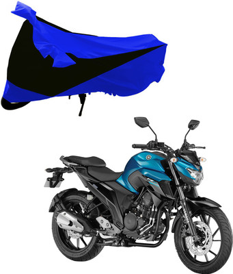 Purpleheart Two Wheeler Cover for Yamaha(Fazer, Black, Blue)
