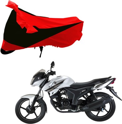 Purpleheart Two Wheeler Cover for Yamaha(SZ-S, Black, Red)