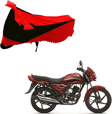 Purpleheart Two Wheeler Cover for Honda(Dream Neo, Black, Red)