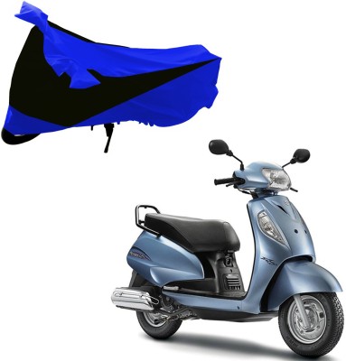 Purpleheart Two Wheeler Cover for Suzuki(Swish, Black, Blue)