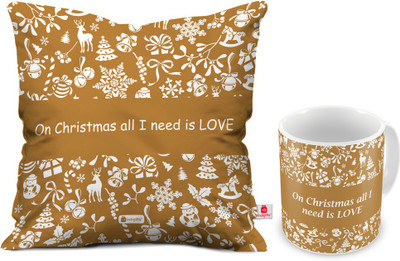 

Indigifts Cushion, Mug Gift Set