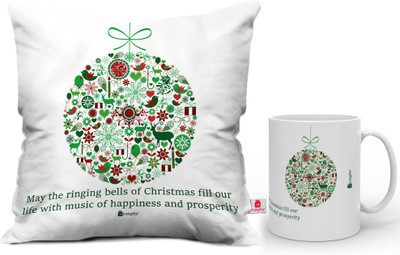 

Indigifts Cushion, Mug Gift Set
