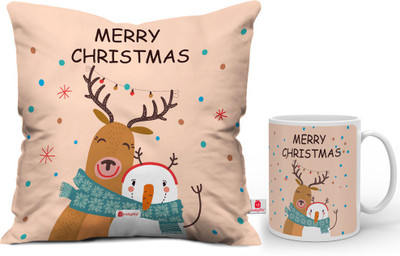 

Indigifts Cushion, Mug Gift Set