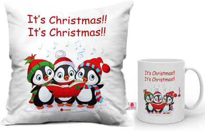 Indigifts Cushion, Mug Gift Set