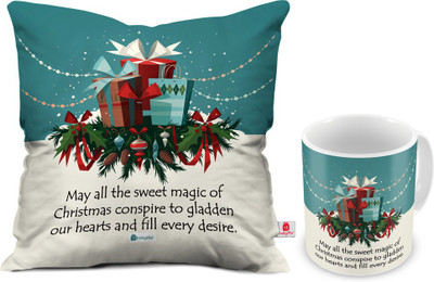 

Indigifts Cushion, Mug Gift Set