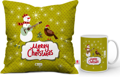 

Indigifts Cushion, Mug Gift Set