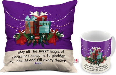 

Indigifts Cushion, Mug Gift Set