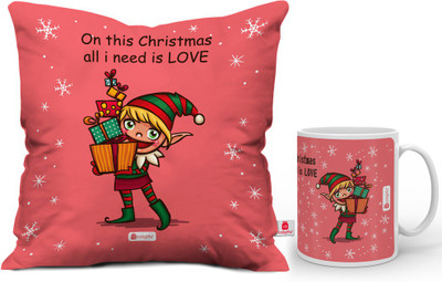 

Indigifts Cushion, Mug Gift Set