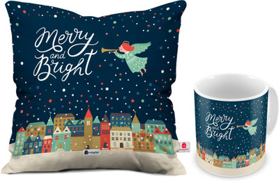 

Indigifts Cushion, Mug Gift Set