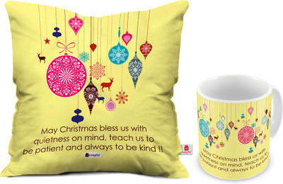 

Indigifts Cushion, Mug Gift Set
