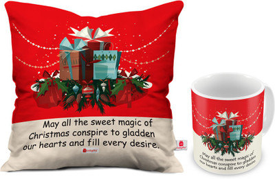

Indigifts Cushion, Mug Gift Set