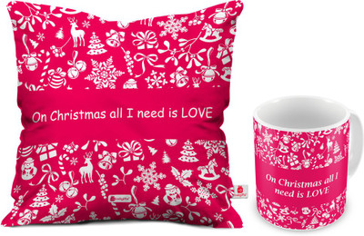 

Indigifts Cushion, Mug Gift Set