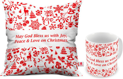 

Indigifts Cushion, Mug Gift Set