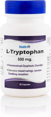 

HealthVit L-Tryptophane 500 mg 60 Capsules(60 No)