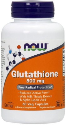 

Now Foods Glutathione, 500 mg, 60 Veg Capsules(60 No)