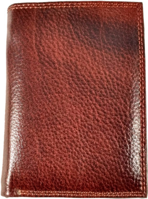 

bilAnca Men Brown Genuine Leather Wallet(8 Card Slots)