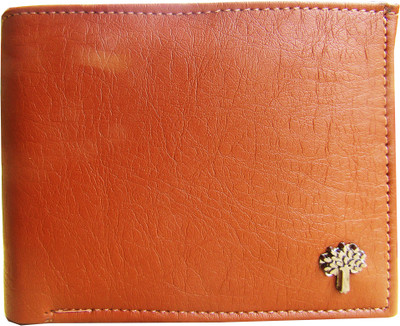 

Poland Men Tan Genuine Leather Wallet(5 Card Slots)