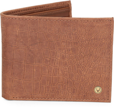 

Allen Solly Men Brown Genuine Leather Wallet(8 Card Slots), Tan