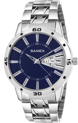 SAMEX FASTRACKER TITANITIMEXON BEST POPULAR BIG SALES DISCOUNT PRICE MEN WATCH FASHINABLE LATEST BRANDED BLUE BIG DIAL WATCH Watch  - For Men   Watches  (SAMEX)