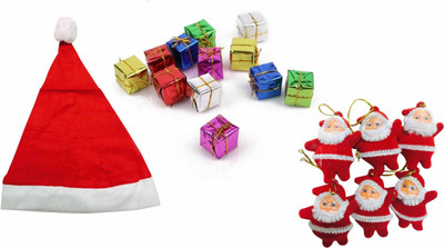 

S & S Handicrafts Christmas Combo 1 Hanging Ornaments Pack of 19