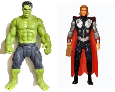 

VShine Avenger Action Figure Thor + Hulk(Multicolor)
