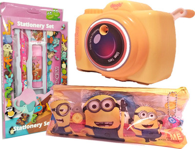 

TECHNOCHITRA PINK STATIONERY SET
