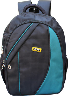

SM 15.6 inch laptop 30 L Backpack(Blue, Black)