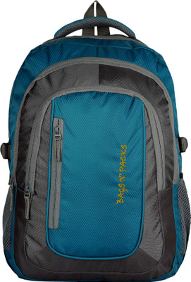 

Favria Bags n Packs Series 25 L Laptop Backpack(Grey, Blue), Skyblueblack