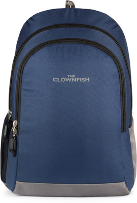 

The Clownfish Delta Series 23 L Backpack(Blue, Grey)