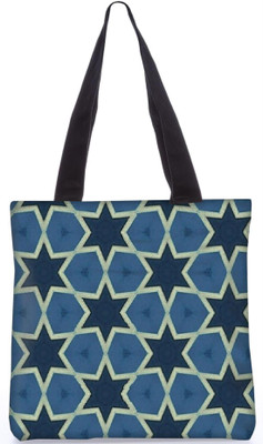 

Snoogg Indian Pattern Poly Canvas Fashion Handbag Shopping Shoulder Lunch Tote Bag For Women 22080 Shoulder Bag(Multicolor, 5 L)