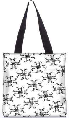 

Snoogg Indian Pattern Poly Canvas Fashion Handbag Shopping Shoulder Lunch Tote Bag For Women 22441 Shoulder Bag(Multicolor, 5 L)