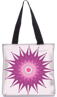 

Snoogg Indian Pattern Poly Canvas Fashion Handbag Shopping Shoulder Lunch Tote Bag For Women 22611 Shoulder Bag(Multicolor, 5 L)