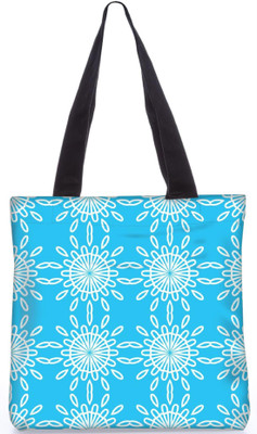 

Snoogg Indian Pattern Poly Canvas Fashion Handbag Shopping Shoulder Lunch Tote Bag For Women 21924 Shoulder Bag(Multicolor, 5 L)