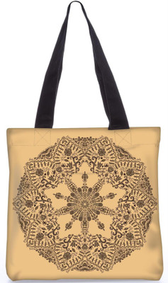 

Snoogg Indian Pattern Poly Canvas Fashion Handbag Shopping Shoulder Lunch Tote Bag For Women 23767 Shoulder Bag(Multicolor, 5 L)