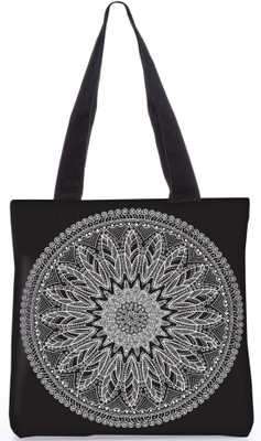 

Snoogg Indian Pattern Poly Canvas Fashion Handbag Shopping Shoulder Lunch Tote Bag For Women 23235 Shoulder Bag(Multicolor, 5 L)