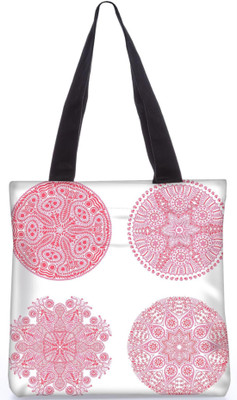 

Snoogg Indian Pattern Poly Canvas Fashion Handbag Shopping Shoulder Lunch Tote Bag For Women 23146 Shoulder Bag(Multicolor, 5 L)