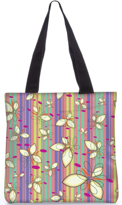 

Snoogg Indian Pattern Poly Canvas Fashion Handbag Shopping Shoulder Lunch Tote Bag For Women 22889 Shoulder Bag(Multicolor, 5 L)