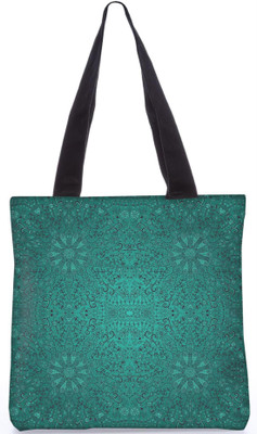 

Snoogg Indian Pattern Poly Canvas Fashion Handbag Shopping Shoulder Lunch Tote Bag For Women 23159 Shoulder Bag(Multicolor, 5 L)