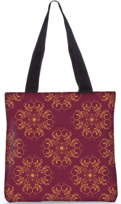 

Snoogg Indian Pattern Poly Canvas Fashion Handbag Shopping Shoulder Lunch Tote Bag For Women 22664 Shoulder Bag(Multicolor, 5 L)